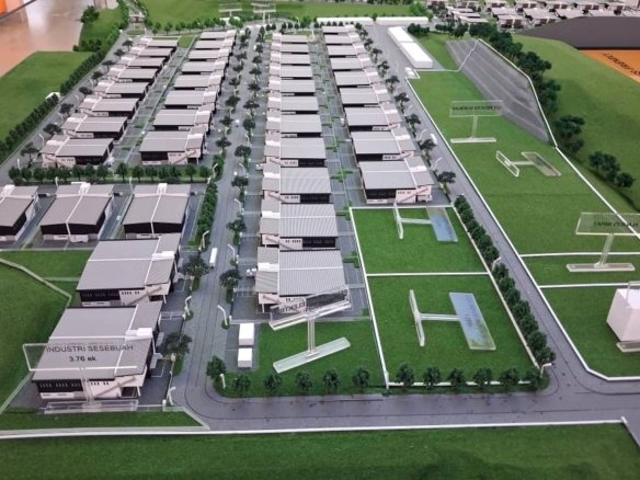 Serendah Freehold Semi d Factory Rawang Industrial Hub