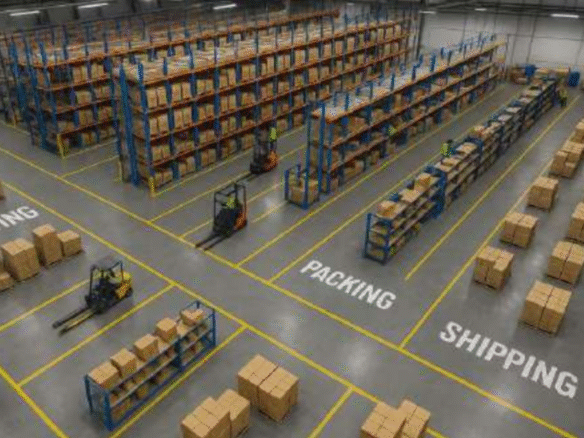 Smart Cold Storage Warehouse for Rent Automated Facility