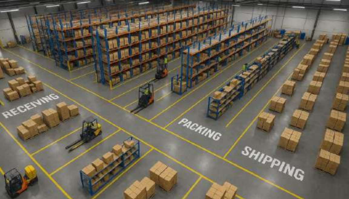 Smart Cold Storage Warehouse for Rent Automated Facility