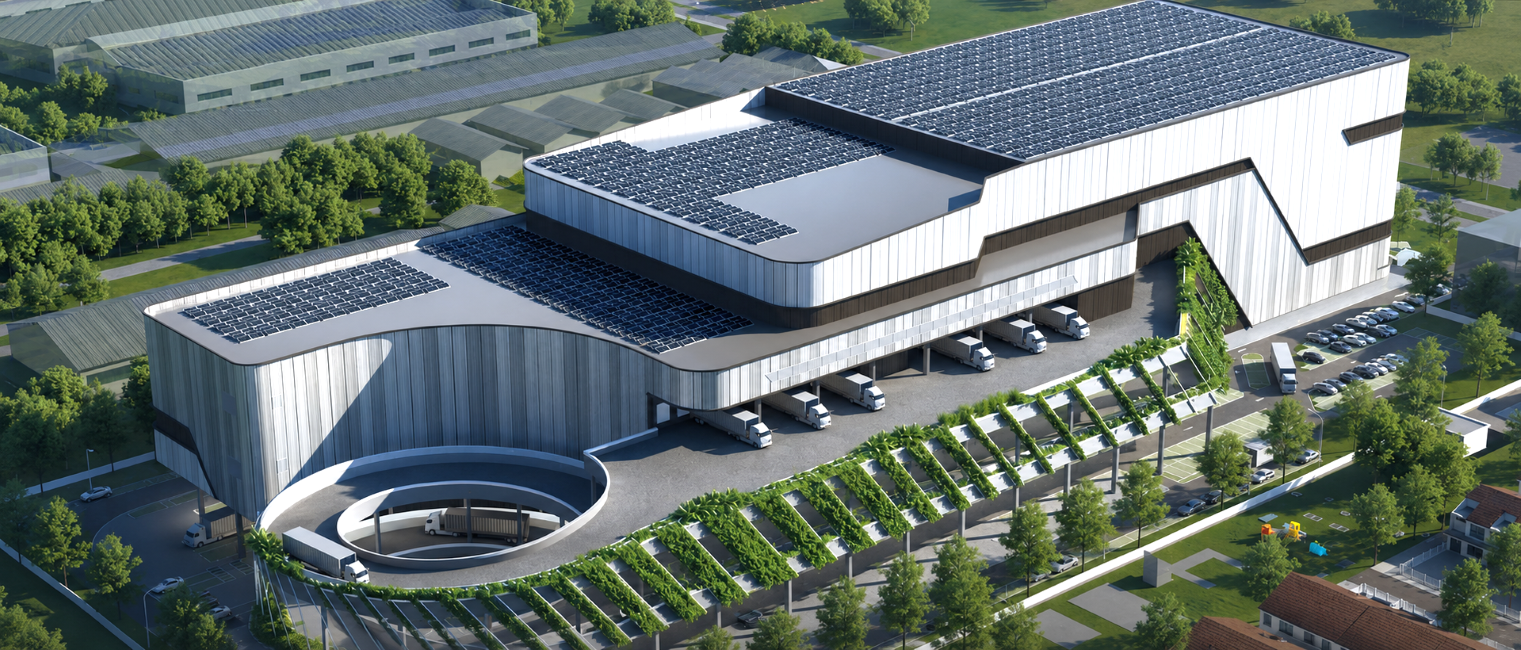 Smart Cold Storage Warehouse for Rent Automated Facility