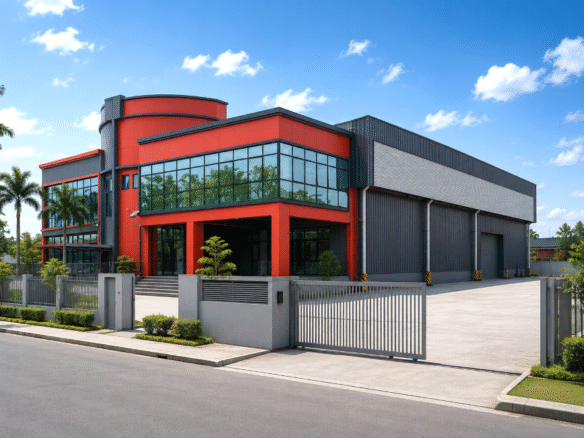 Temasya Glenmarie 1.5 Storey Semi d Factory for Rent