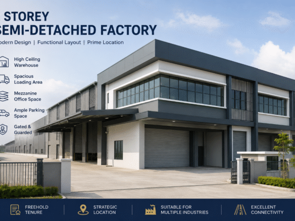 Brand-New Semi d Factory Investment Near KLIA, Sepang